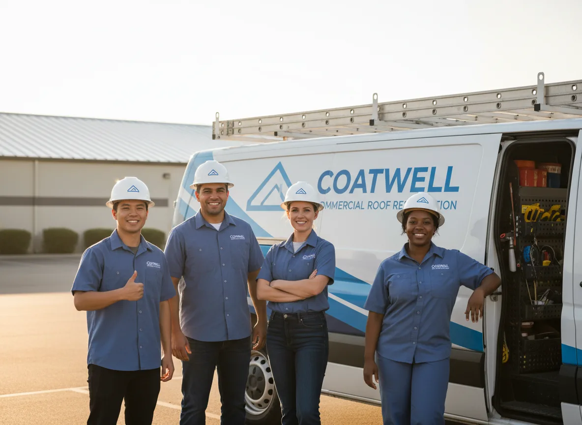Commercial roof coating company in Sharon, CT
